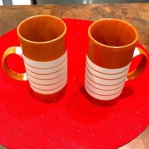 Lovely Japanese Vintage Hand Made Drip Glazed Stoneware Tea Mug